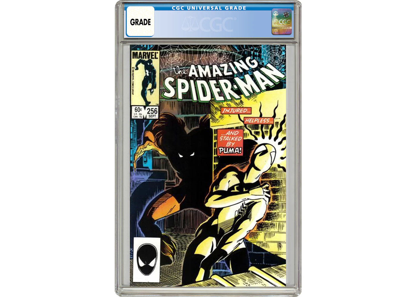 Marvel Amazing Spider-Man (1963 1st Series) #256 Comic Book CGC Graded