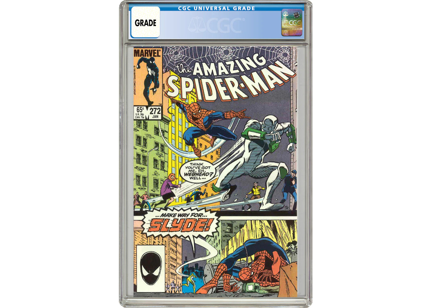 Marvel Amazing Spider-Man (1963 1st Series) #272 Comic Book CGC Graded