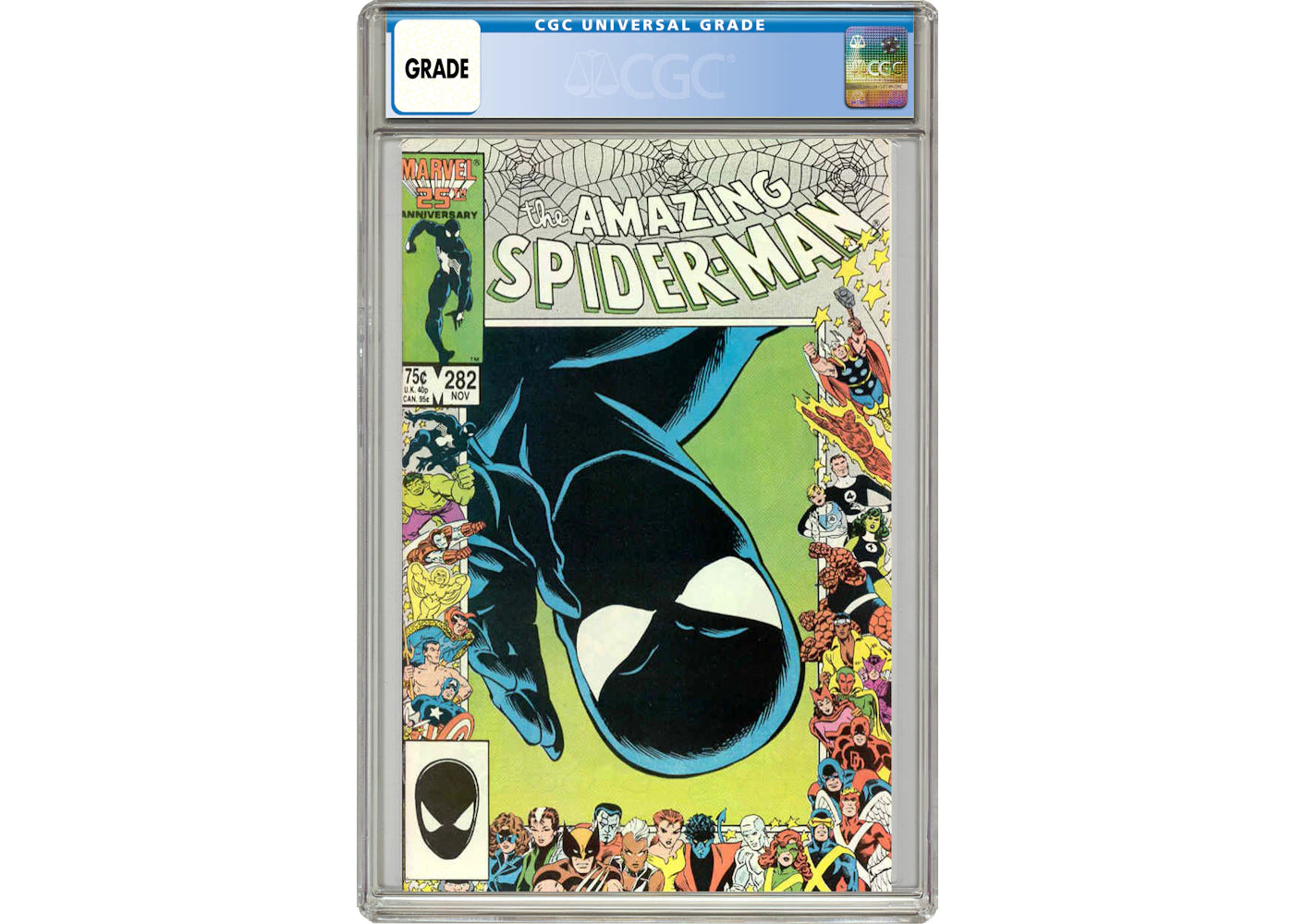 Marvel Amazing Spider-Man (1963 1st Series) #282 Comic Book CGC Graded