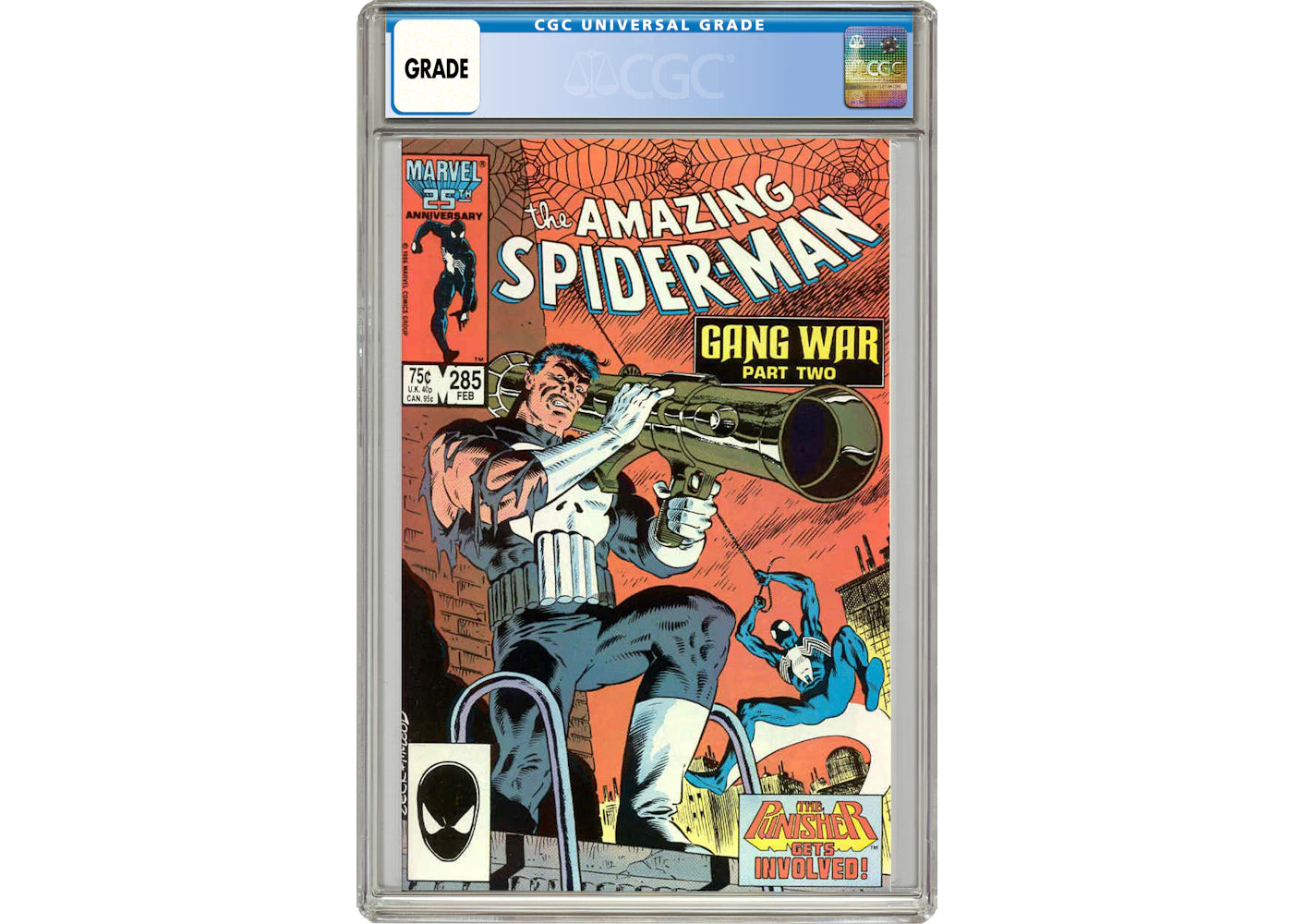 Marvel Amazing Spider-Man (1963 1st Series) #285 Comic Book CGC Graded