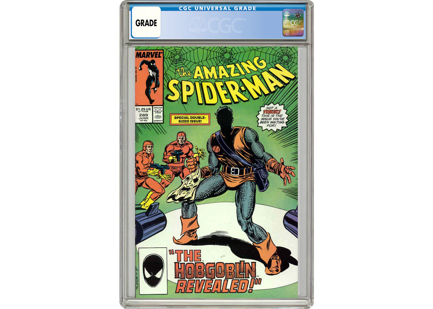 Marvel Amazing Spider-Man (1963 1st Series) #289 Comic Book CGC Graded