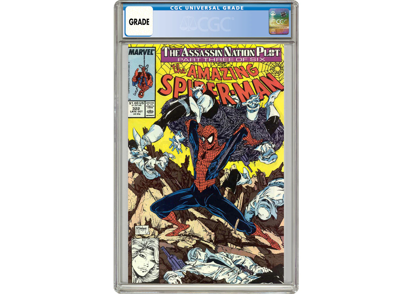 Marvel Amazing Spider-Man (1963 1st Series) #322 Comic Book CGC Graded