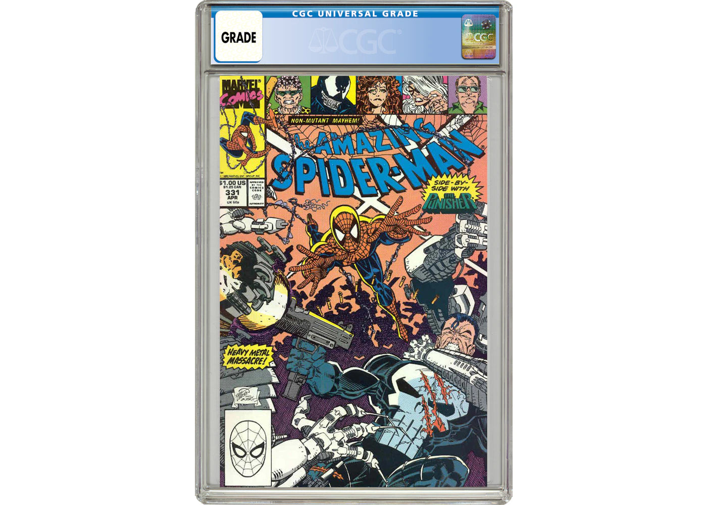 Marvel Amazing Spider-Man (1963 1st Series) #331 Comic Book CGC Graded