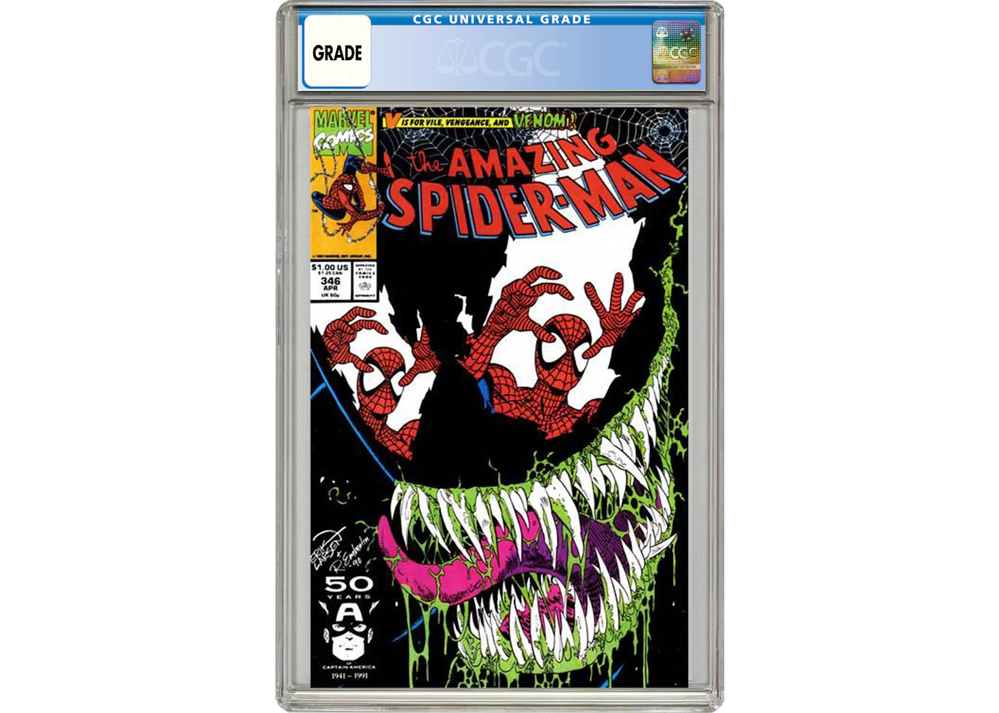 Marvel Amazing Spider-Man (1963 1st Series) #346 Comic Book CGC Graded