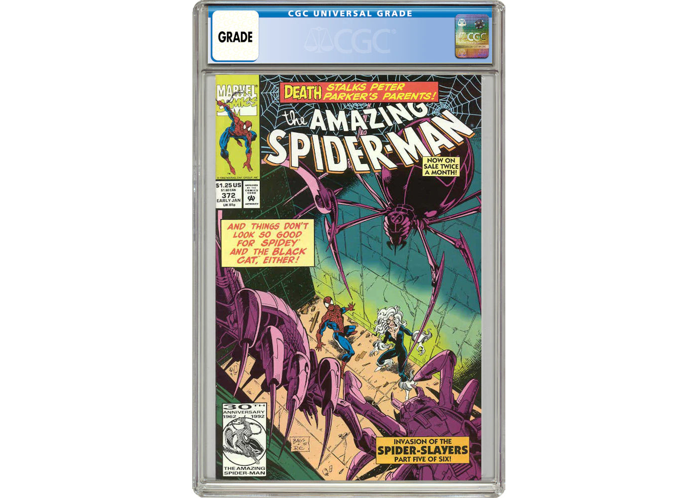 Marvel Amazing Spider-Man (1963 1st Series) #372 Comic Book CGC Graded