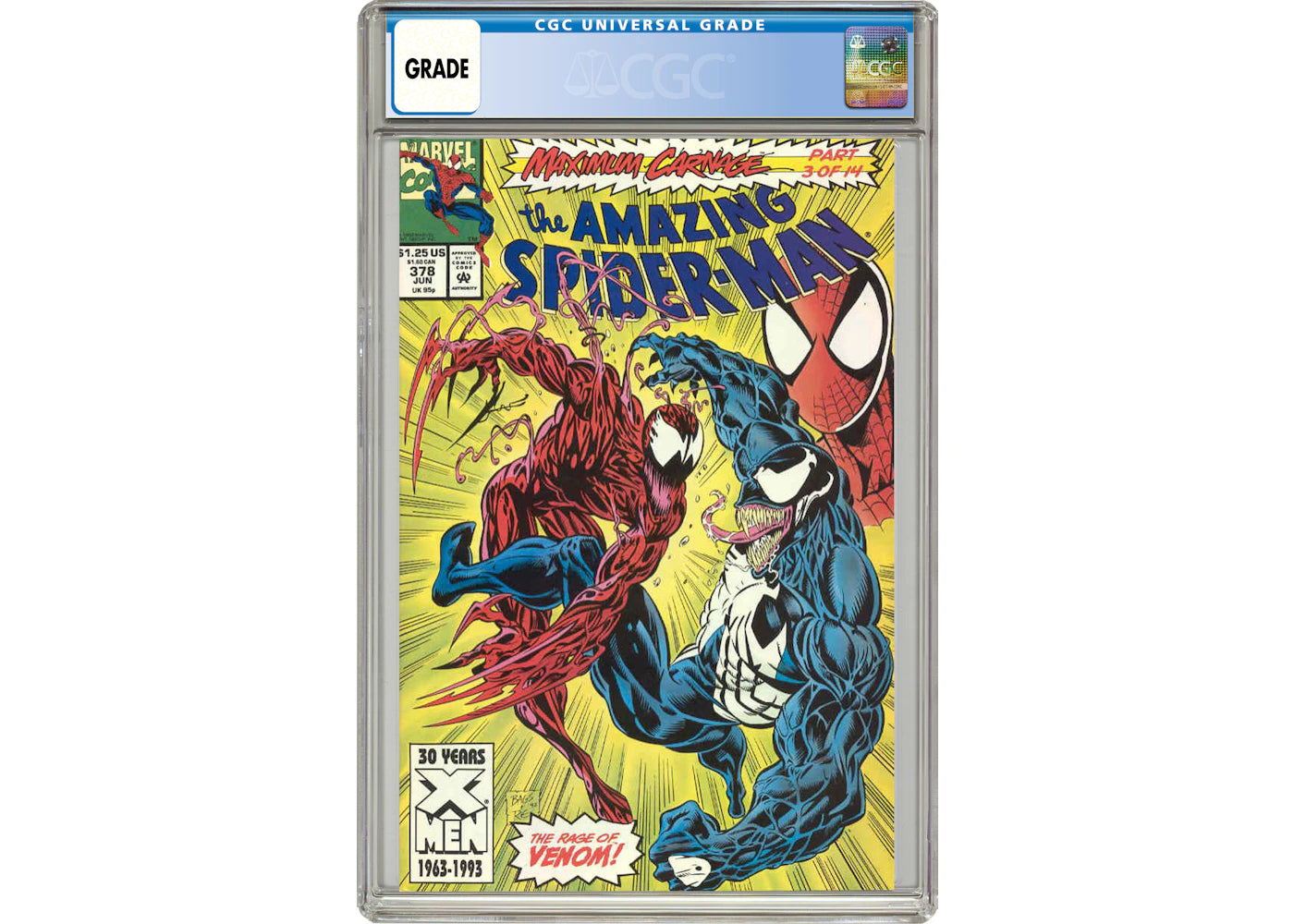 Marvel Amazing Spider-Man (1963 1st Series) #378 Comic Book CGC Graded