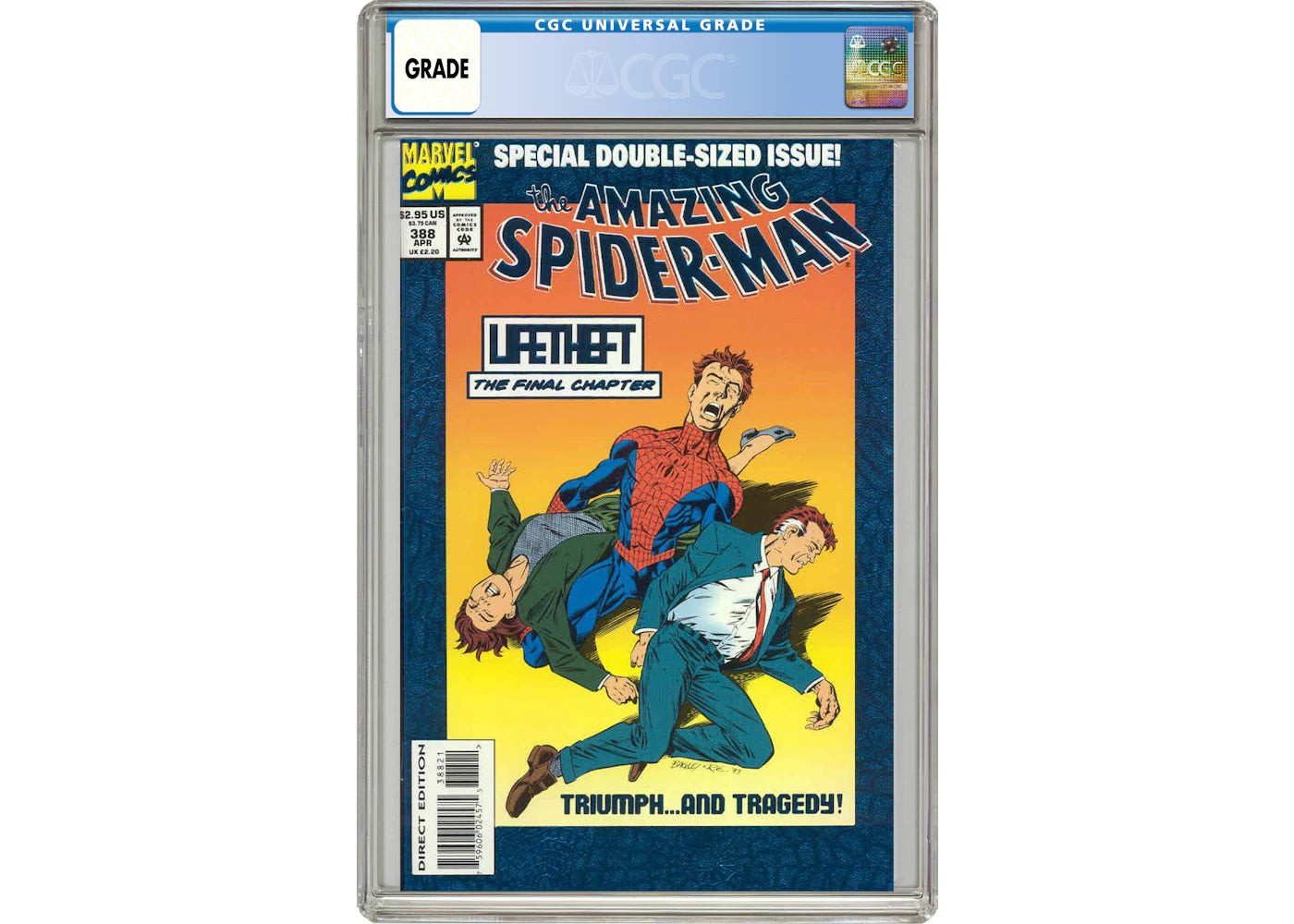 Marvel Amazing Spider-Man (1963 1st Series) #388D Comic Book CGC Graded