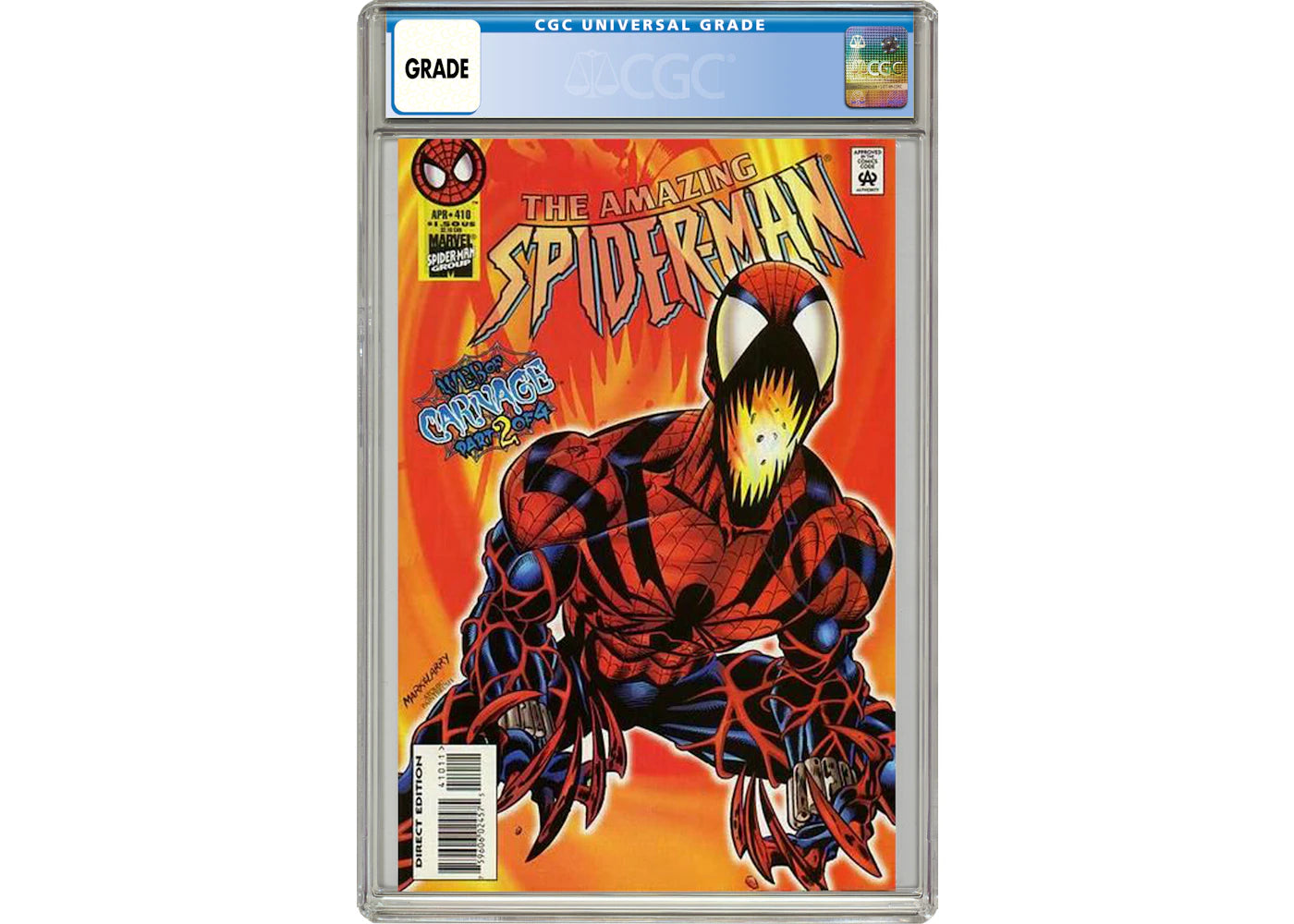 Marvel Amazing Spider-Man (1963 1st Series) #410 Comic Book CGC Graded