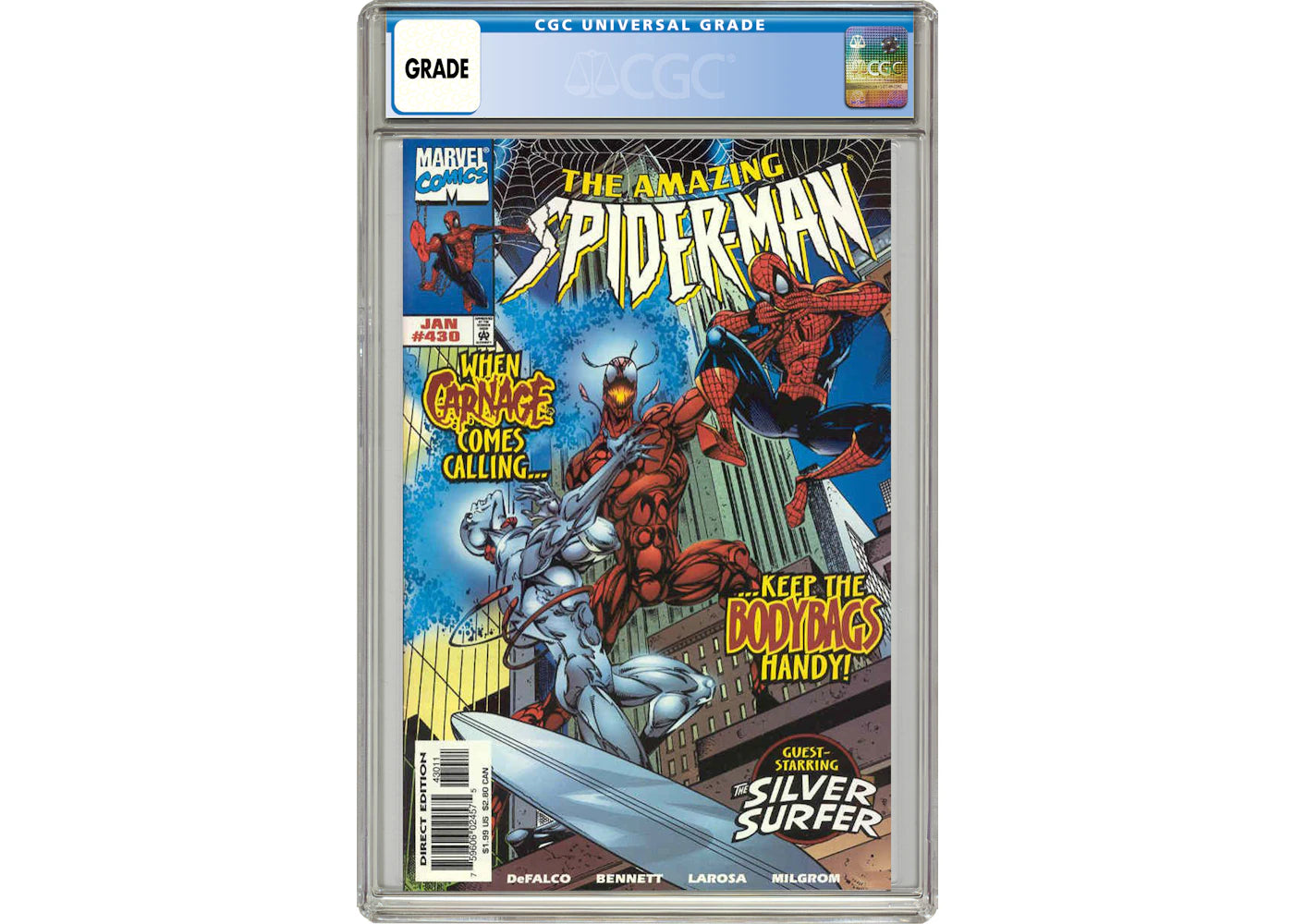 Marvel Amazing Spider-Man (1963 1st Series) #430 Comic Book CGC Graded