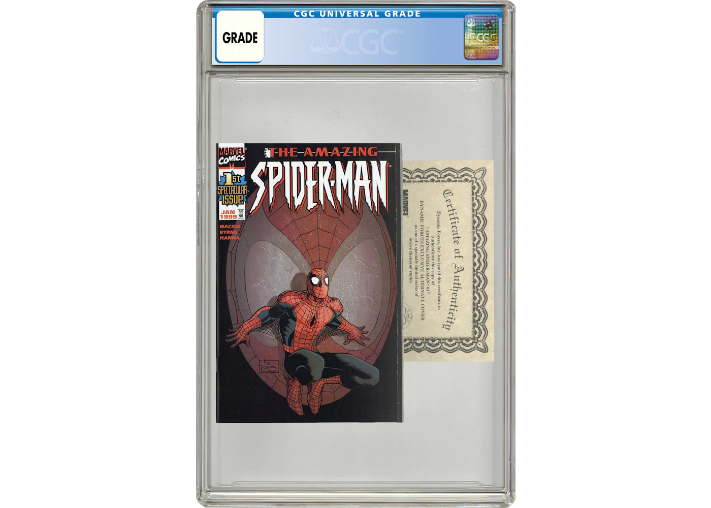 Marvel Amazing Spider-Man (1998 2nd Series) #1DF Comic Book CGC Graded