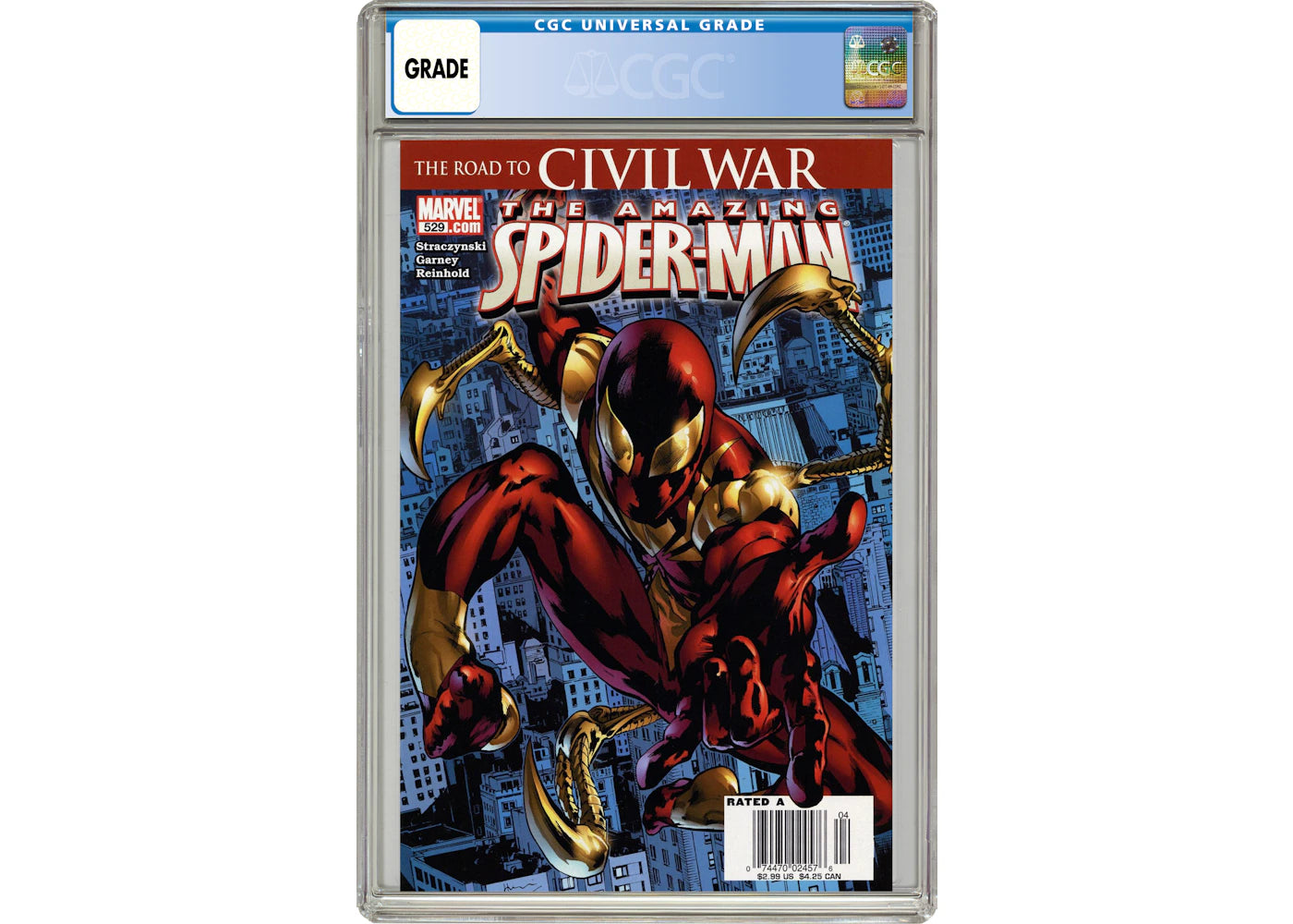 Marvel Amazing Spider-Man (1998 2nd Series) #529A.N Comic Book CGC Graded