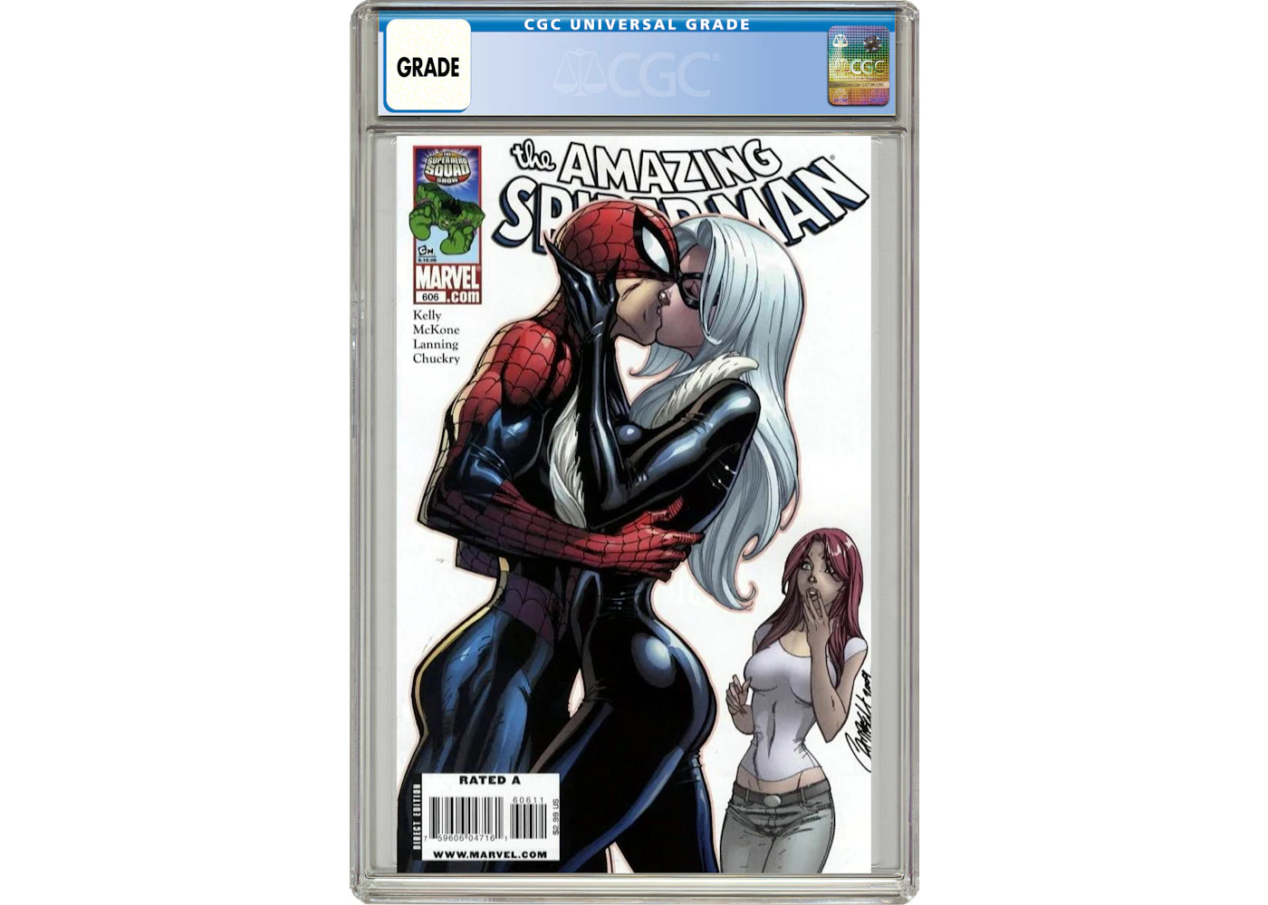 Marvel Amazing Spider-Man (1998 2nd Series) #606A Comic Book CGC Graded