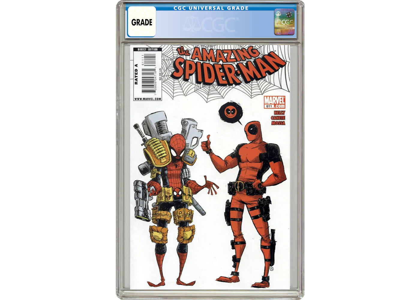 Marvel Amazing Spider-Man (1998 2nd Series) #611A Comic Book CGC Graded