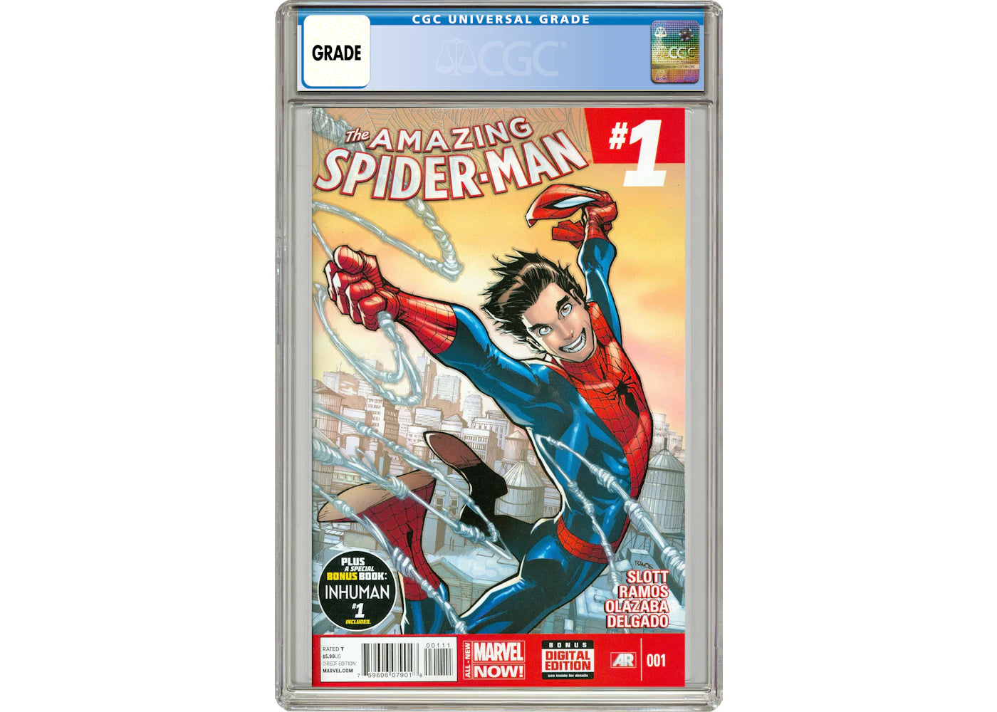 Marvel Amazing Spider-Man (2014 3rd Series) #1A Comic Book CGC Graded