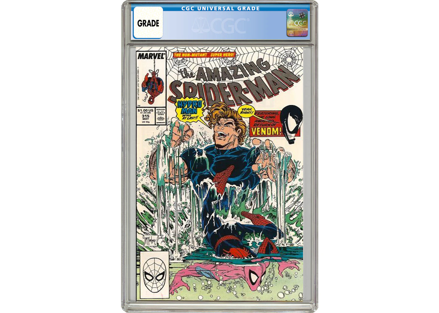 Marvel Amazing Spider-Man #315 Comic Book CGC Graded