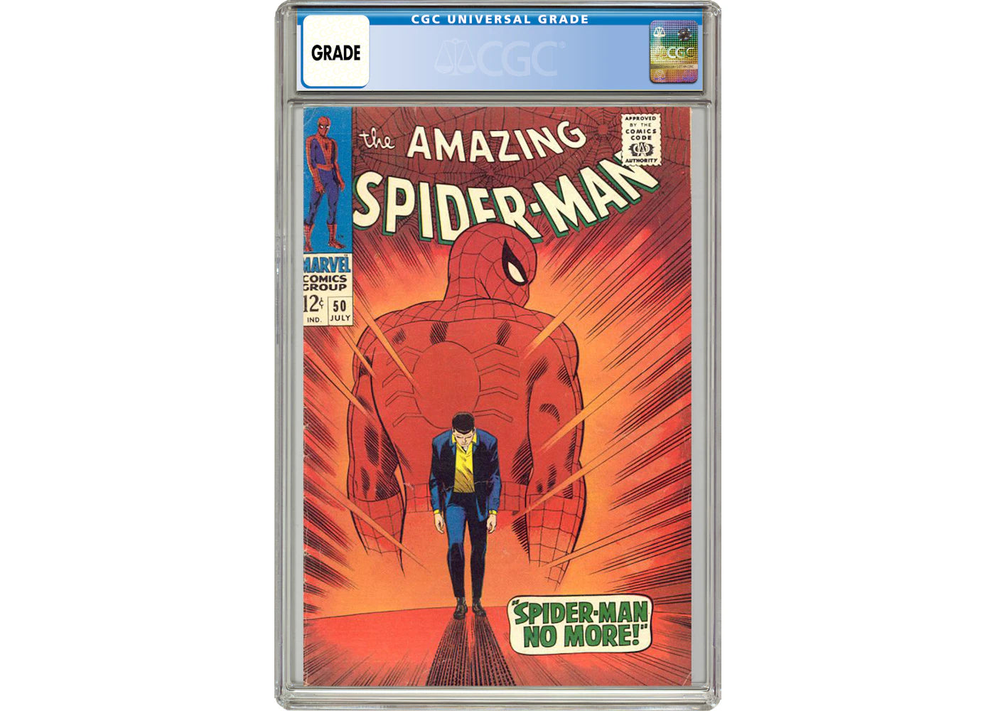Marvel Amazing Spider-Man #50 (1st App. of King Pin) Comic Book CGC Graded