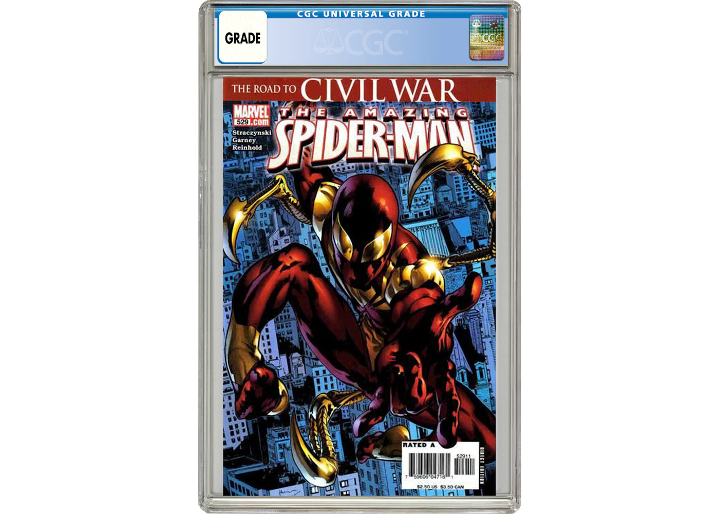 Marvel Amazing Spider-Man #529 Comic Book CGC Graded