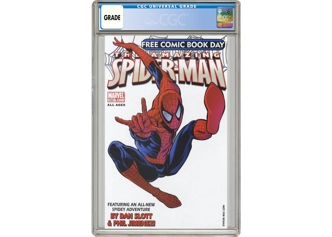 Marvel Amazing Spider-Man FCBD (2007) #2007 Comic Book CGC Graded