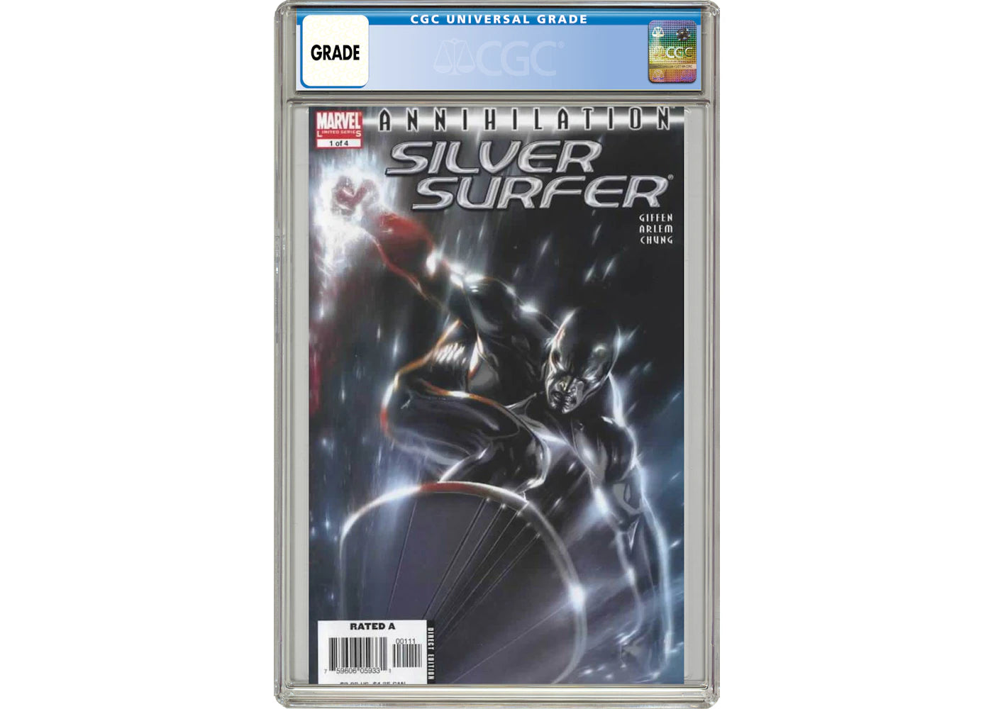Marvel Annihilation Silver Surfer (2006) #1 Comic Book CGC Graded