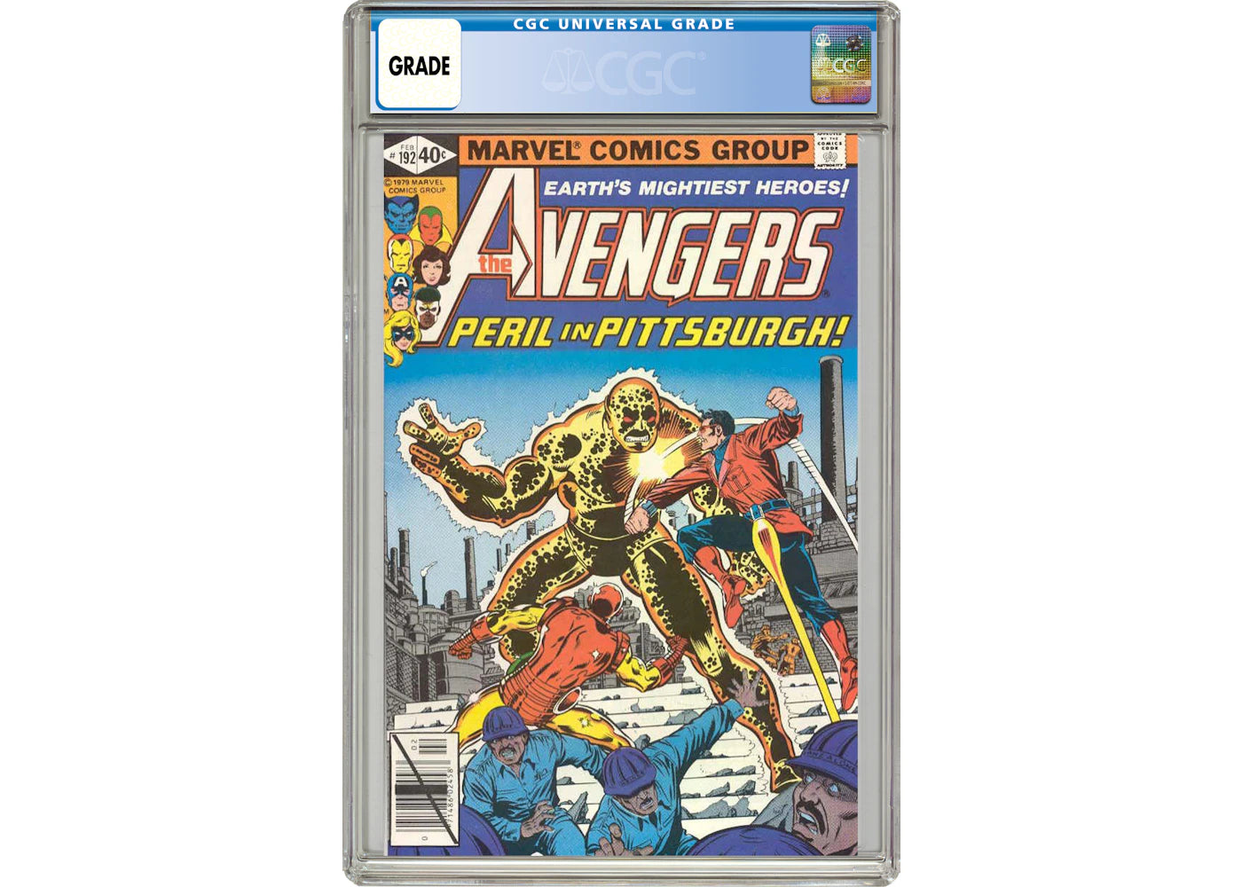 Marvel Avengers (1963 1st Series) #192 Comic Book CGC Graded