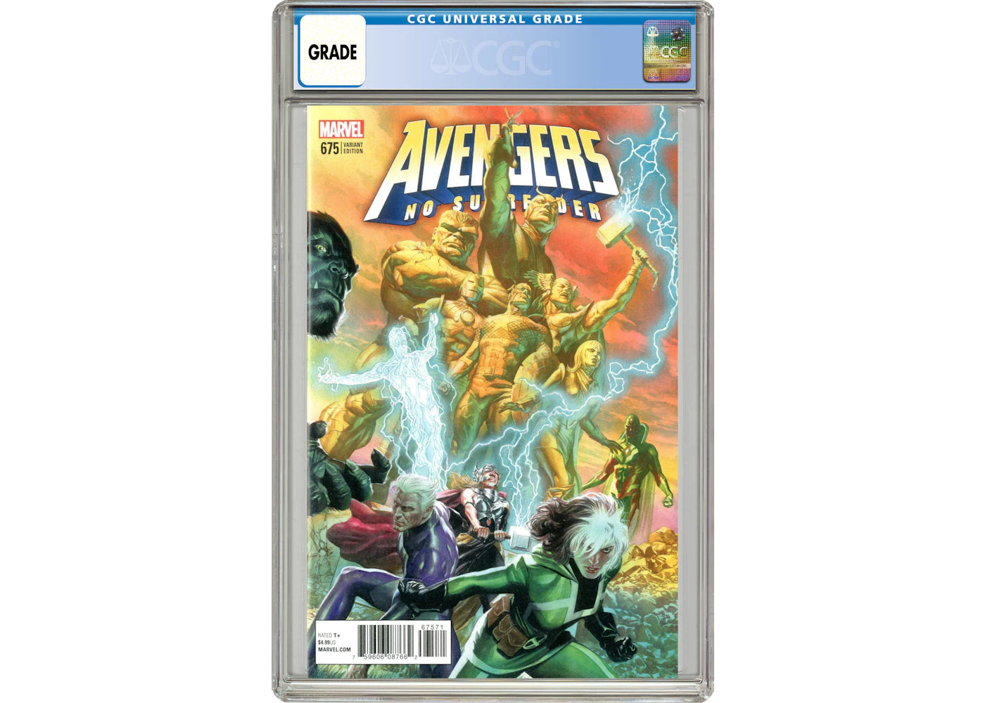 Marvel Avengers (2017 #7th Series) #675D Comic Book CGC Graded