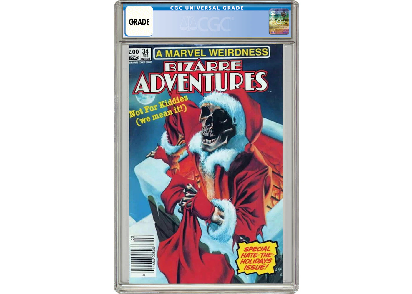 Marvel Bizarre Adventures (1981 Magazine) #34 Comic Book CGC Graded