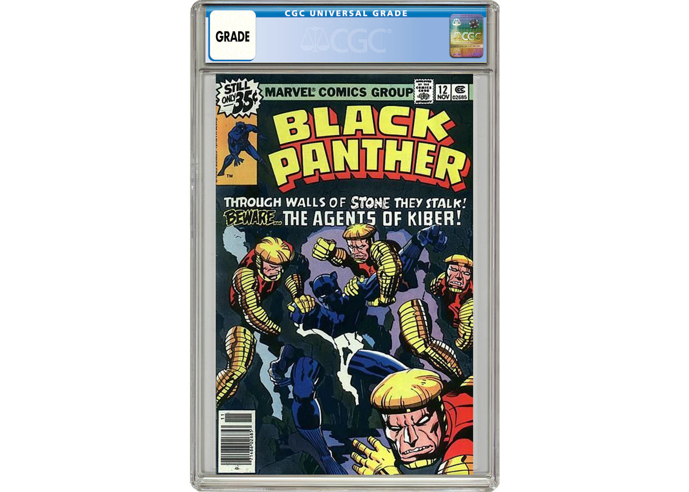 Marvel Black Panther (1977 Marvel 1st Series) #12 Comic Book CGC Graded