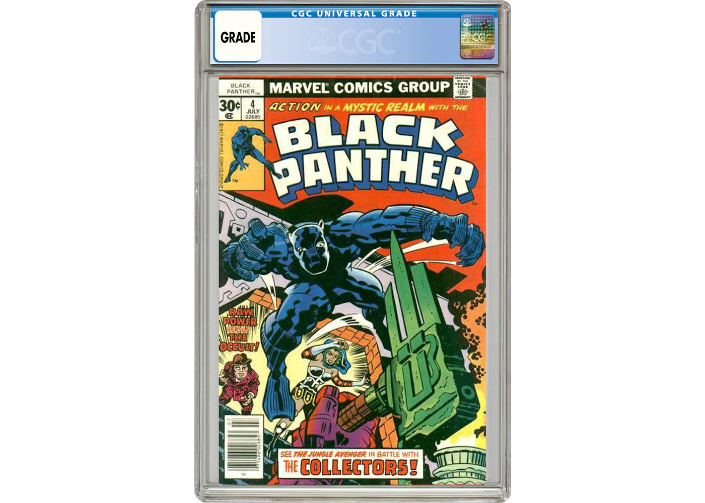 Marvel Black Panther (1977 Marvel 1st Series) #4 Comic Book CGC Graded
