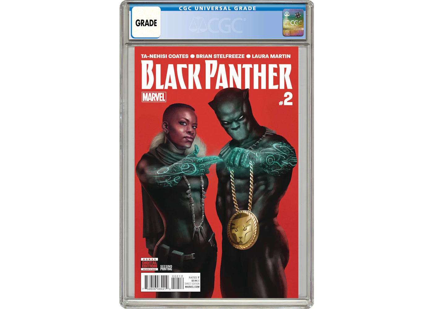 Marvel Black Panther #2 "Run the Jewels" Variant Cover Comic Book CGC Graded
