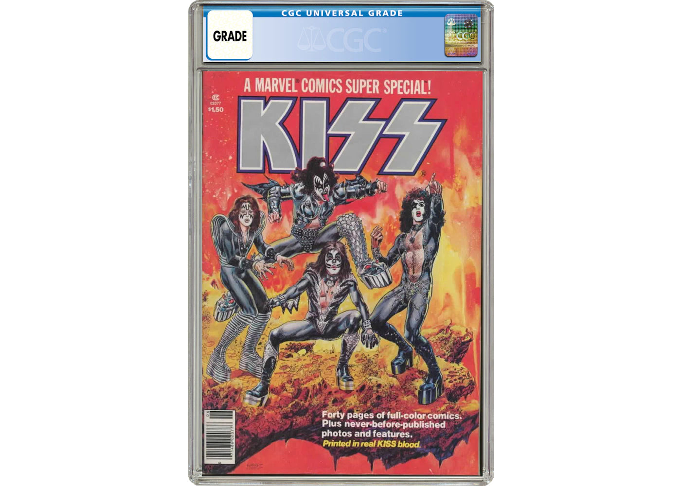 Marvel Comics Super Special #1 (Kiss Cover) Comic Book CGC Graded