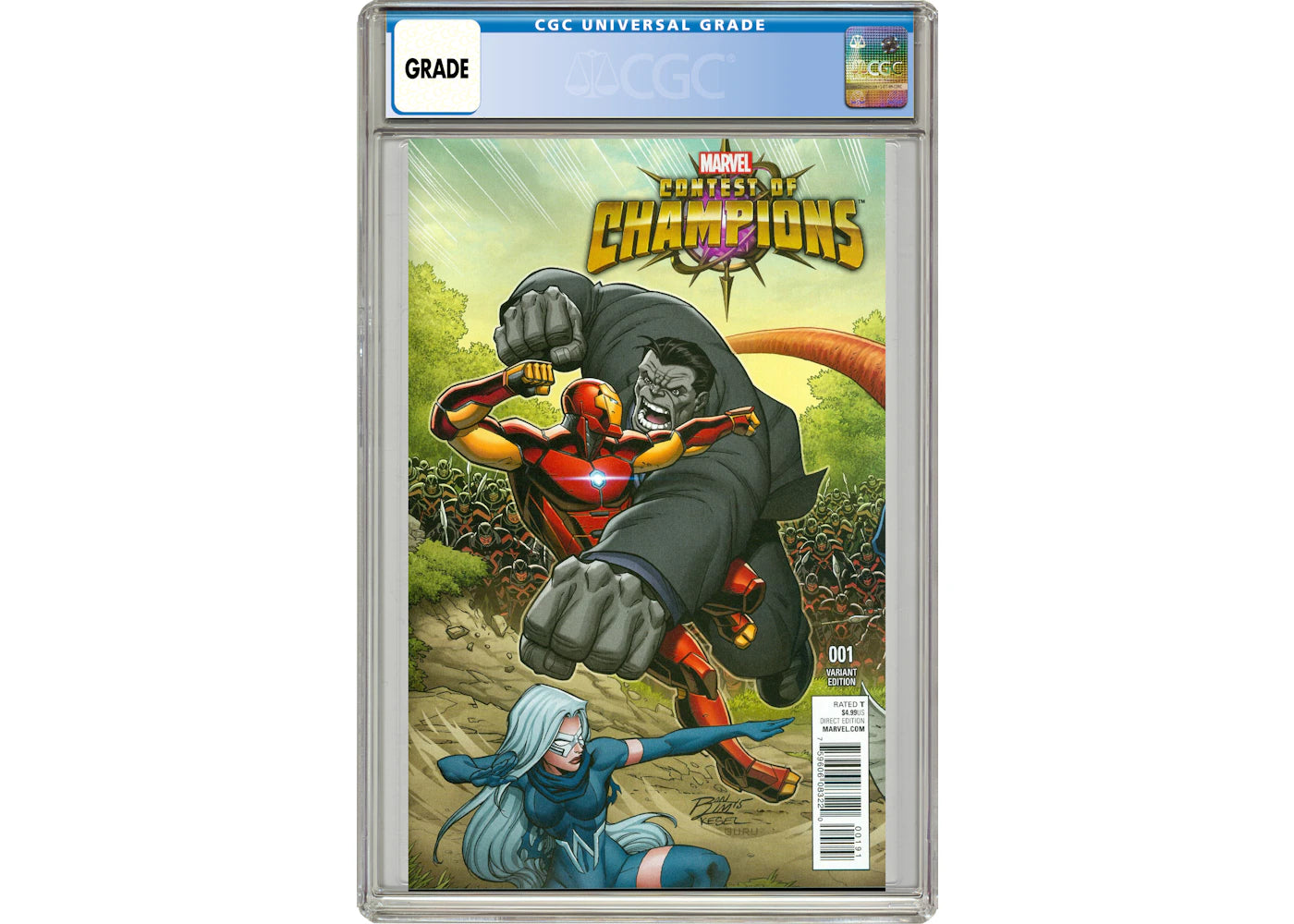 Marvel Contest of Champions (2015) #1D Comic Book CGC Graded