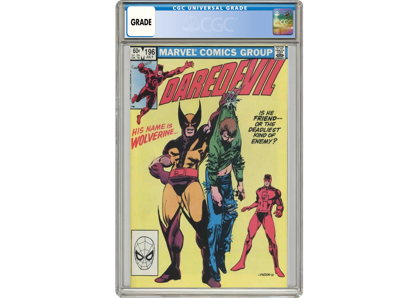 Marvel Daredevil (1964 1st Series) #196 Comic Book CGC Graded