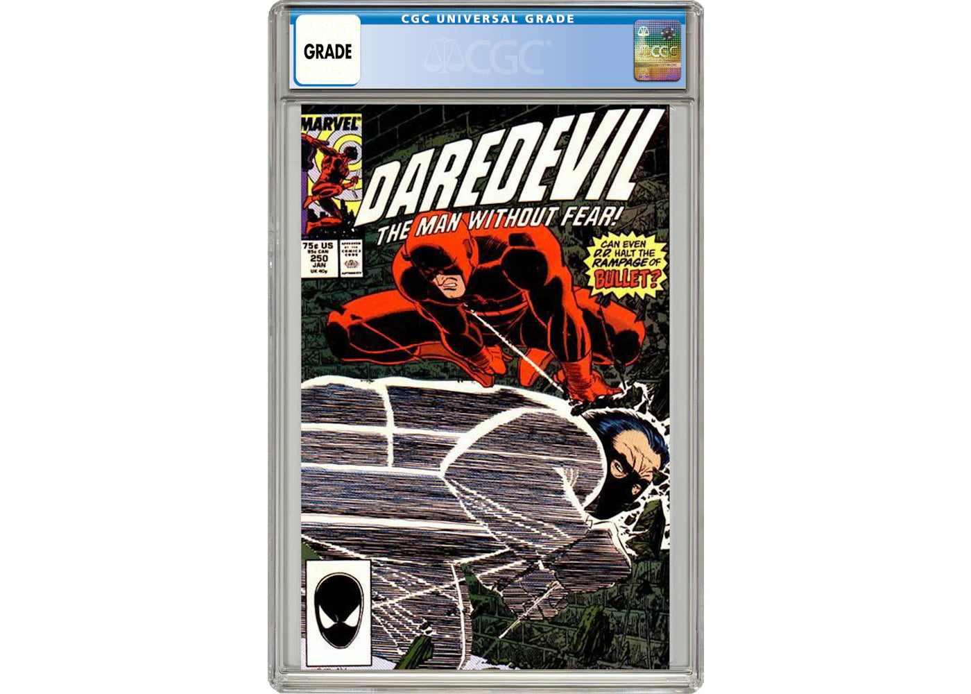 Marvel Daredevil (1964 1st Series) #250 Comic Book CGC Graded