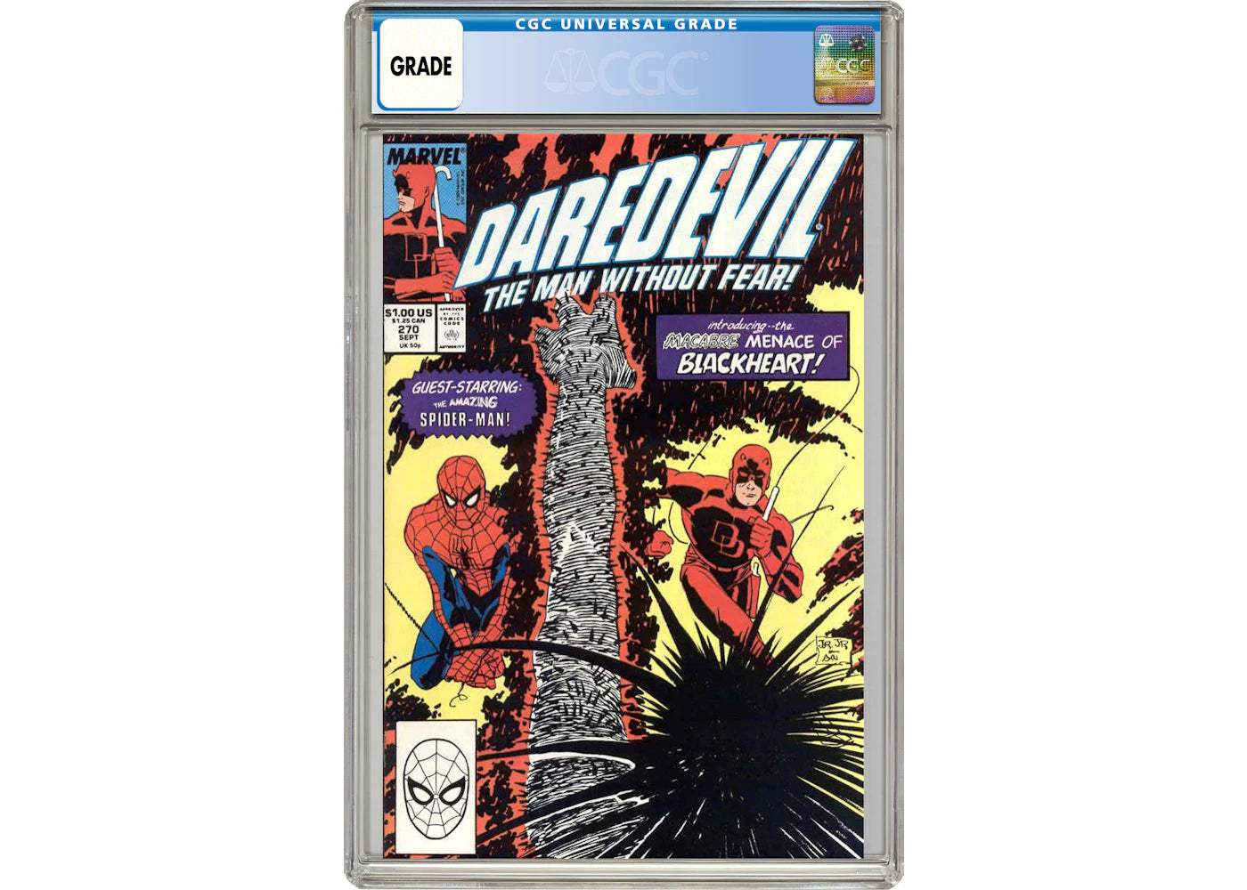 Marvel Daredevil (1964 1st Series) #270 Comic Book CGC Graded