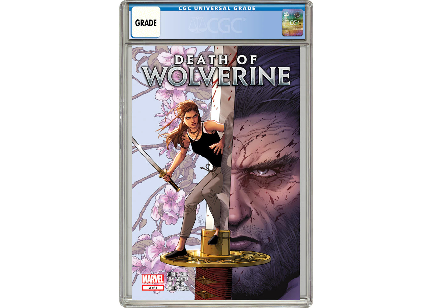Marvel Death Of Wolverine #3 Comic Book CGC Graded