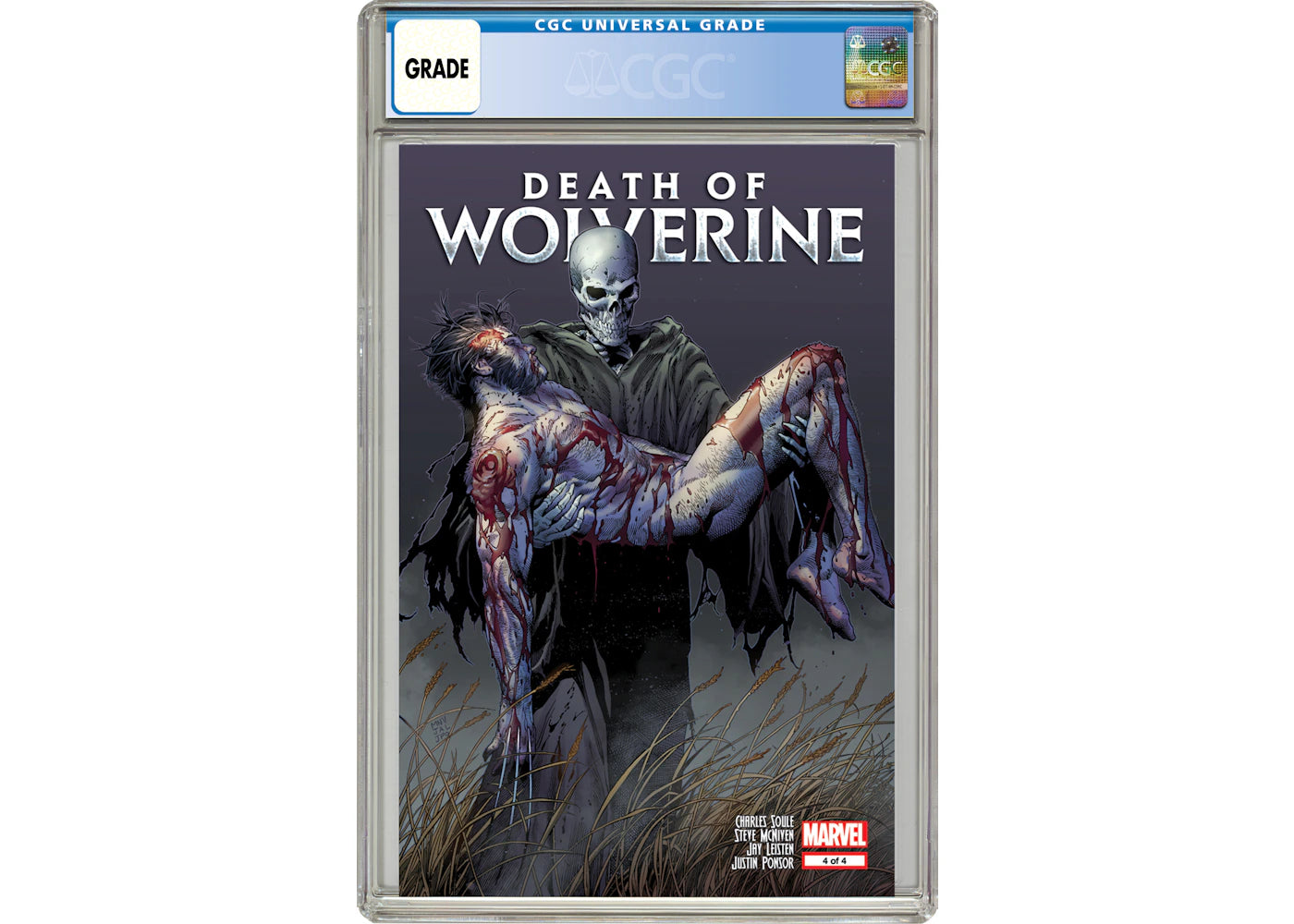 Marvel Death Of Wolverine #4 Comic Book CGC Graded