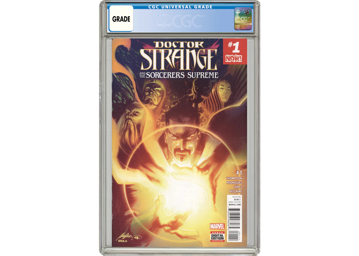 Marvel Doctor Strange and the Sorcerers Supreme (2016) Now #1A Comic Book CGC Graded