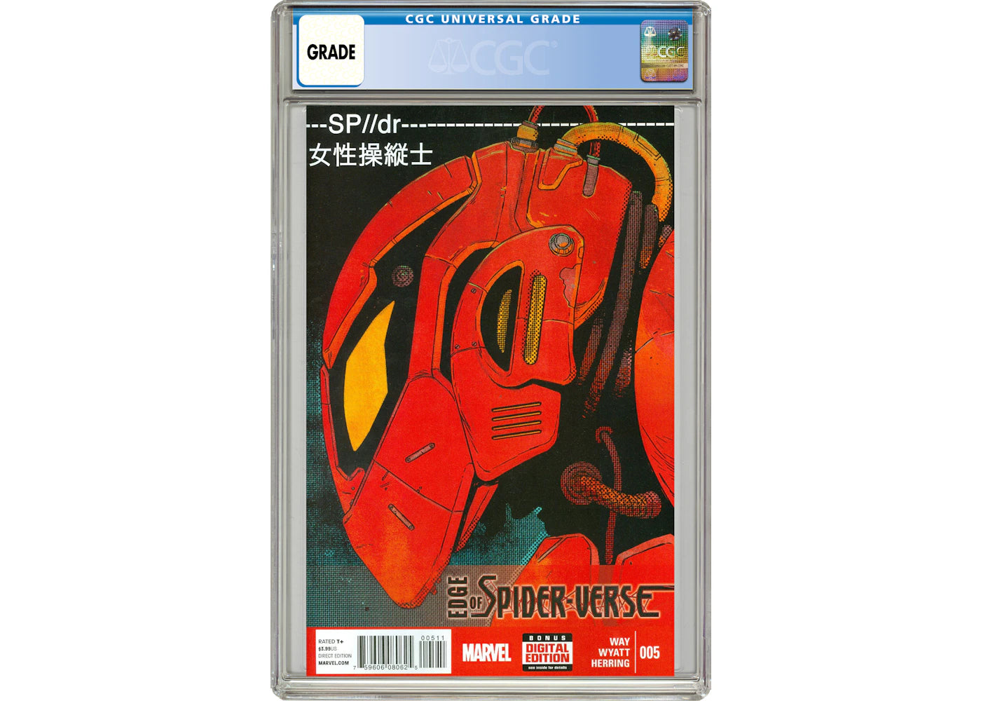 Marvel Edge of Spider-Verse (2014 Marvel) #5A Comic Book CGC Graded