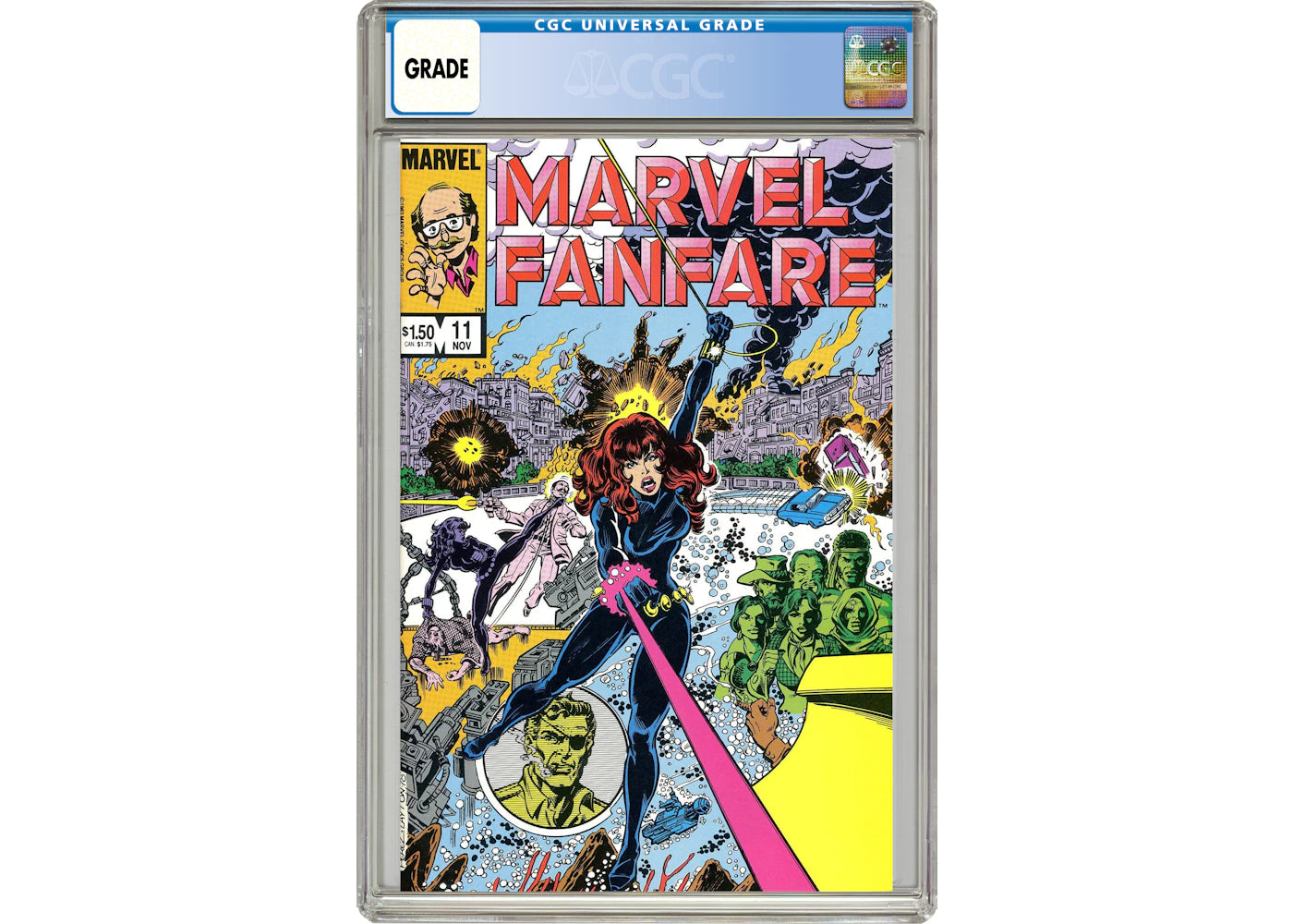Marvel Fanfare (1982 1st Series) #11 Comic Book CGC Graded