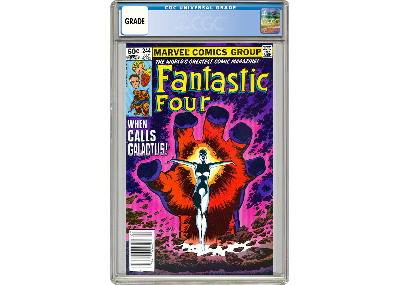 Marvel Fantastic Four (1961 1st Series) #244 Comic Book CGC Graded
