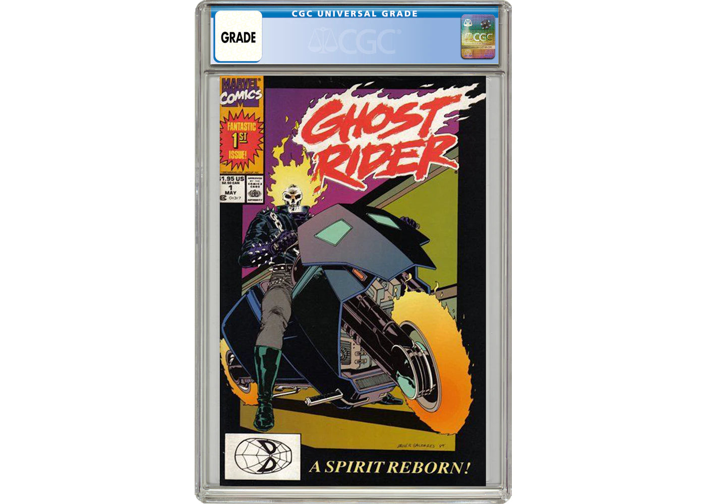 Marvel Ghost Rider (1990 2nd Series) #1 Comic Book CGC Graded