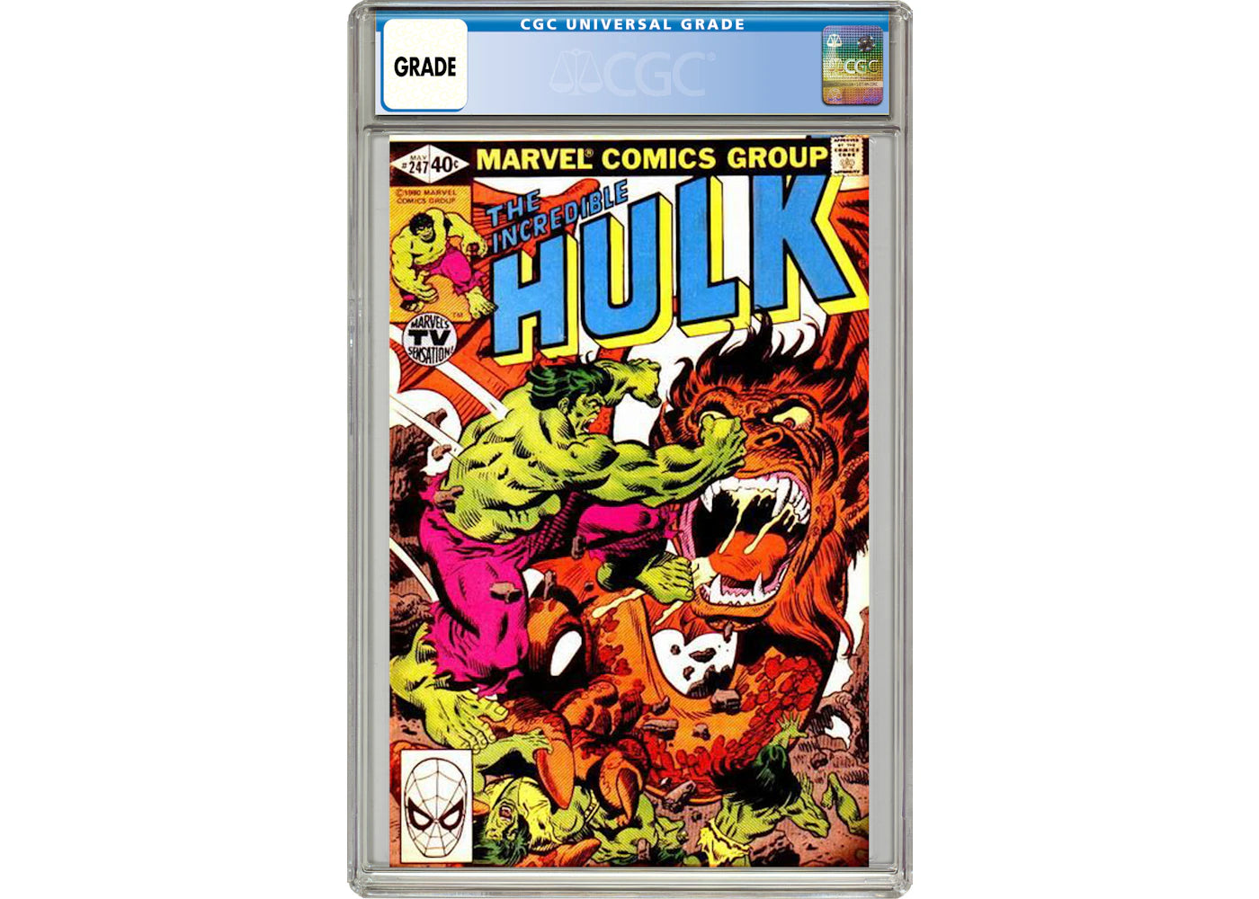 Marvel Incredible Hulk (1962 Marvel 1st Series) #247 Comic Book CGC Graded