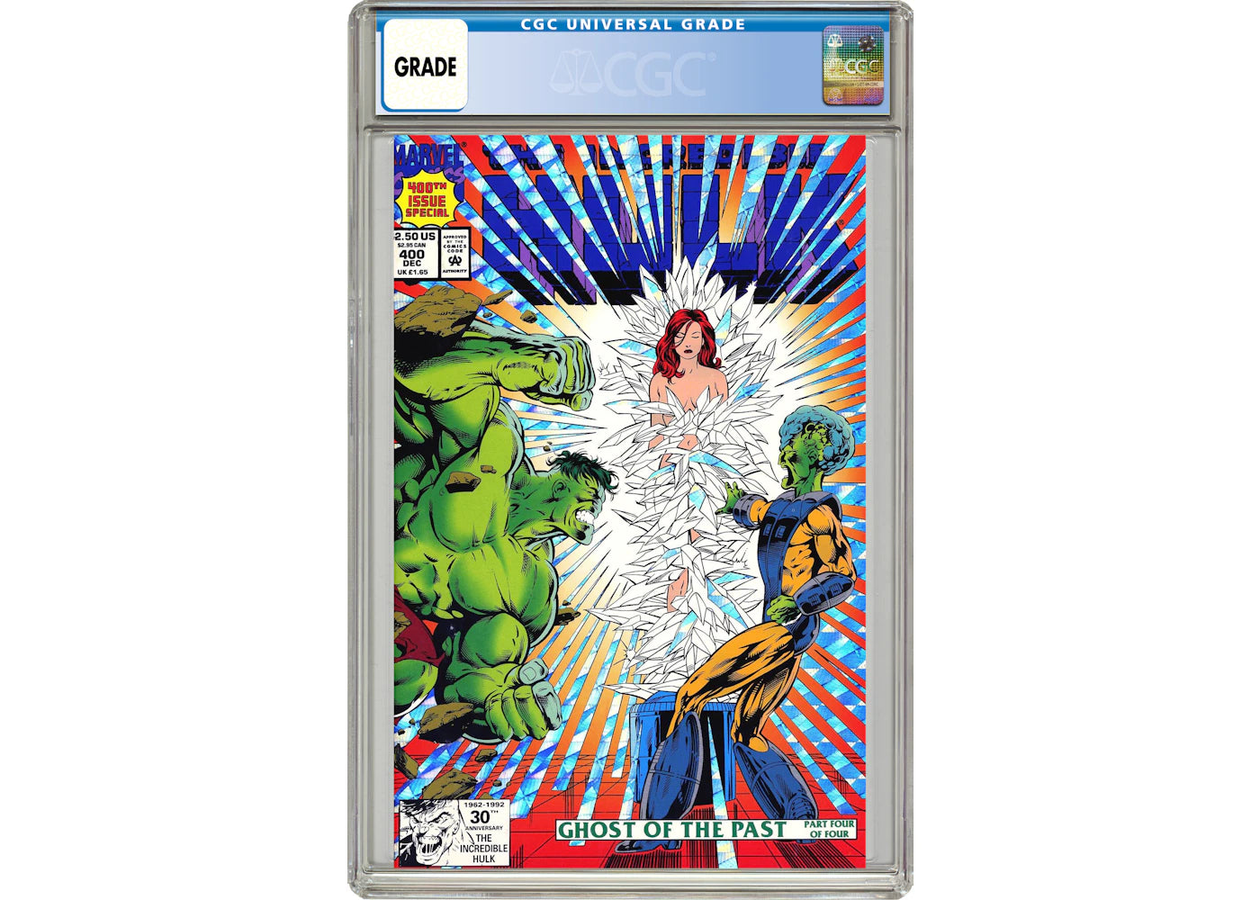 Marvel Incredible Hulk (1962 Marvel 1st Series) #400 Comic Book CGC Graded