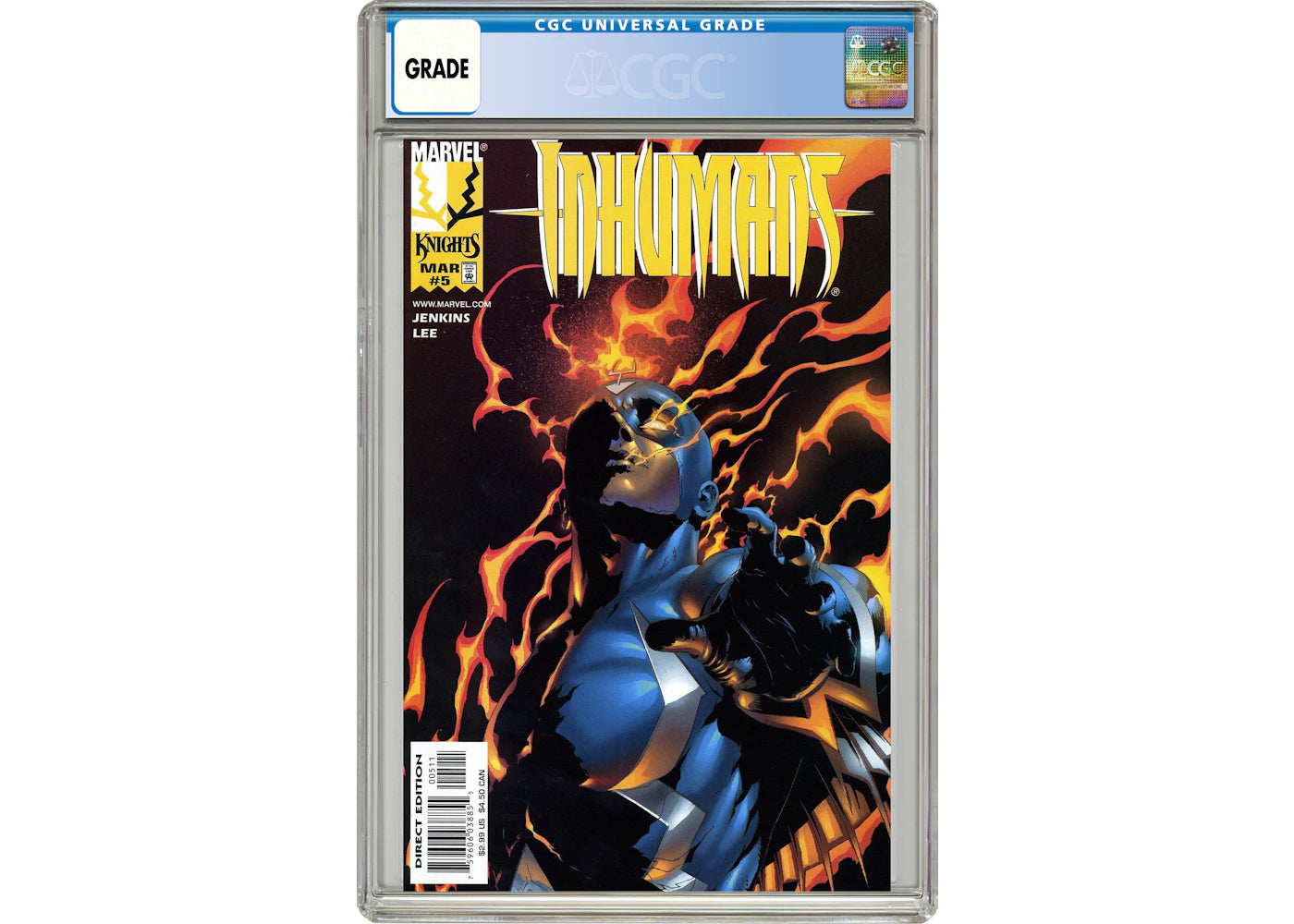 Marvel Inhumans #5 (1st App. of New Black Widow) Comic Book CGC Graded