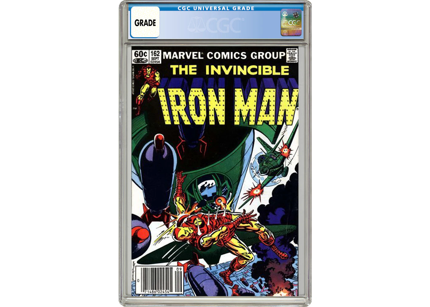 Marvel Iron Man (1968 1st Series) #162 Comic Book CGC Graded