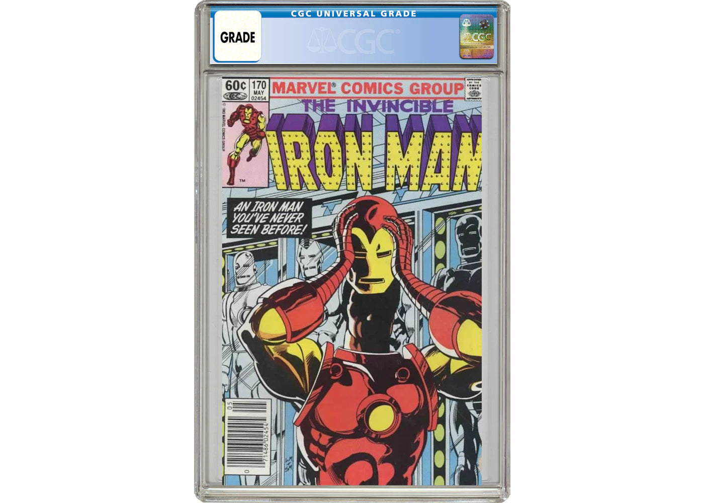 Marvel Iron Man (1968 1st Series) #170 Comic Book CGC Graded
