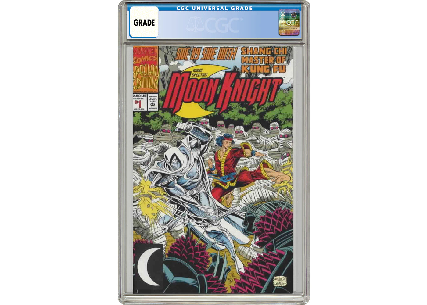 Marvel Marc Spector Moon Knight Special Edition (1992) #1 Comic Book CGC Graded