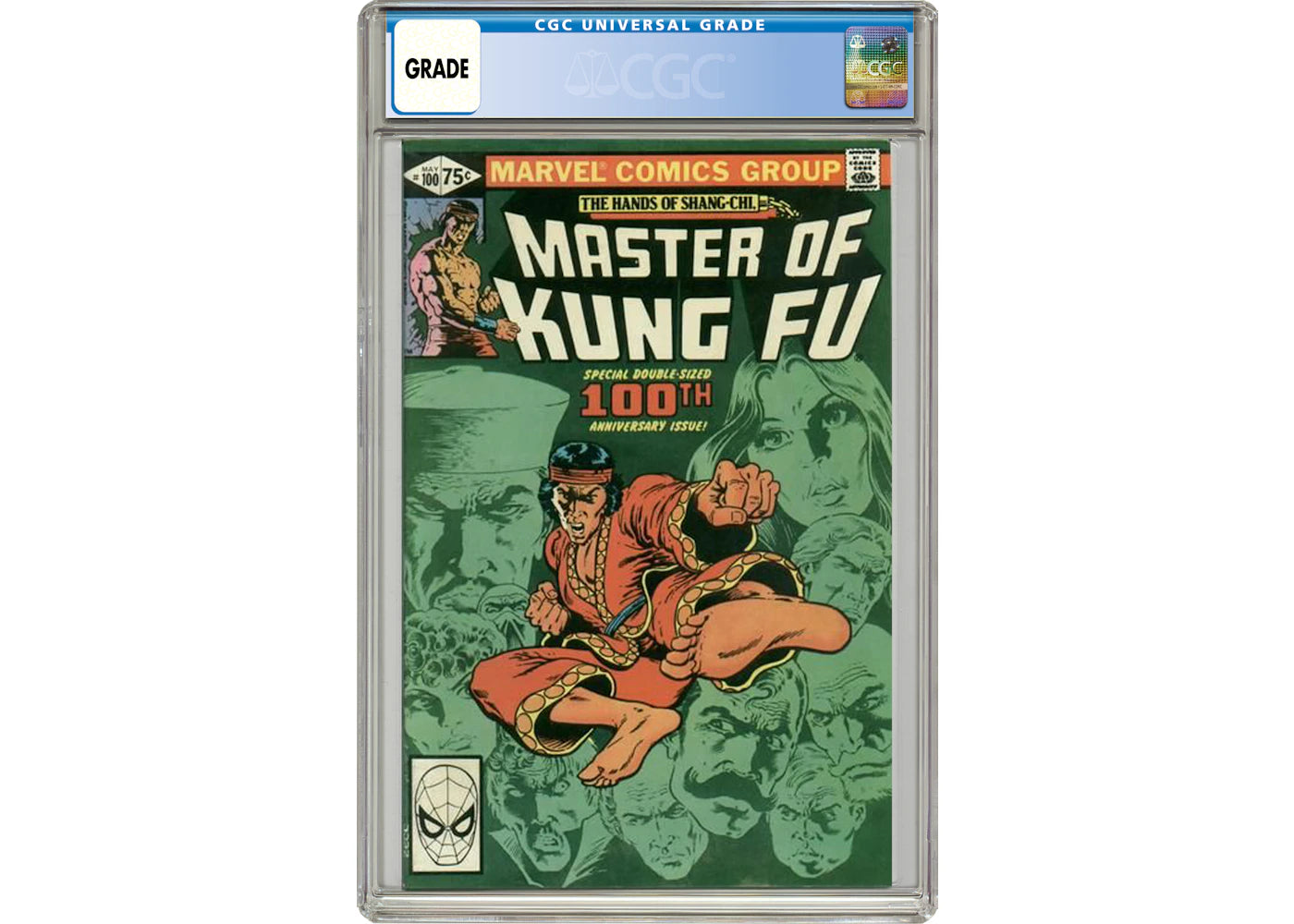 Marvel Master of Kung Fu (1974 Marvel) #100 Comic Book CGC Graded