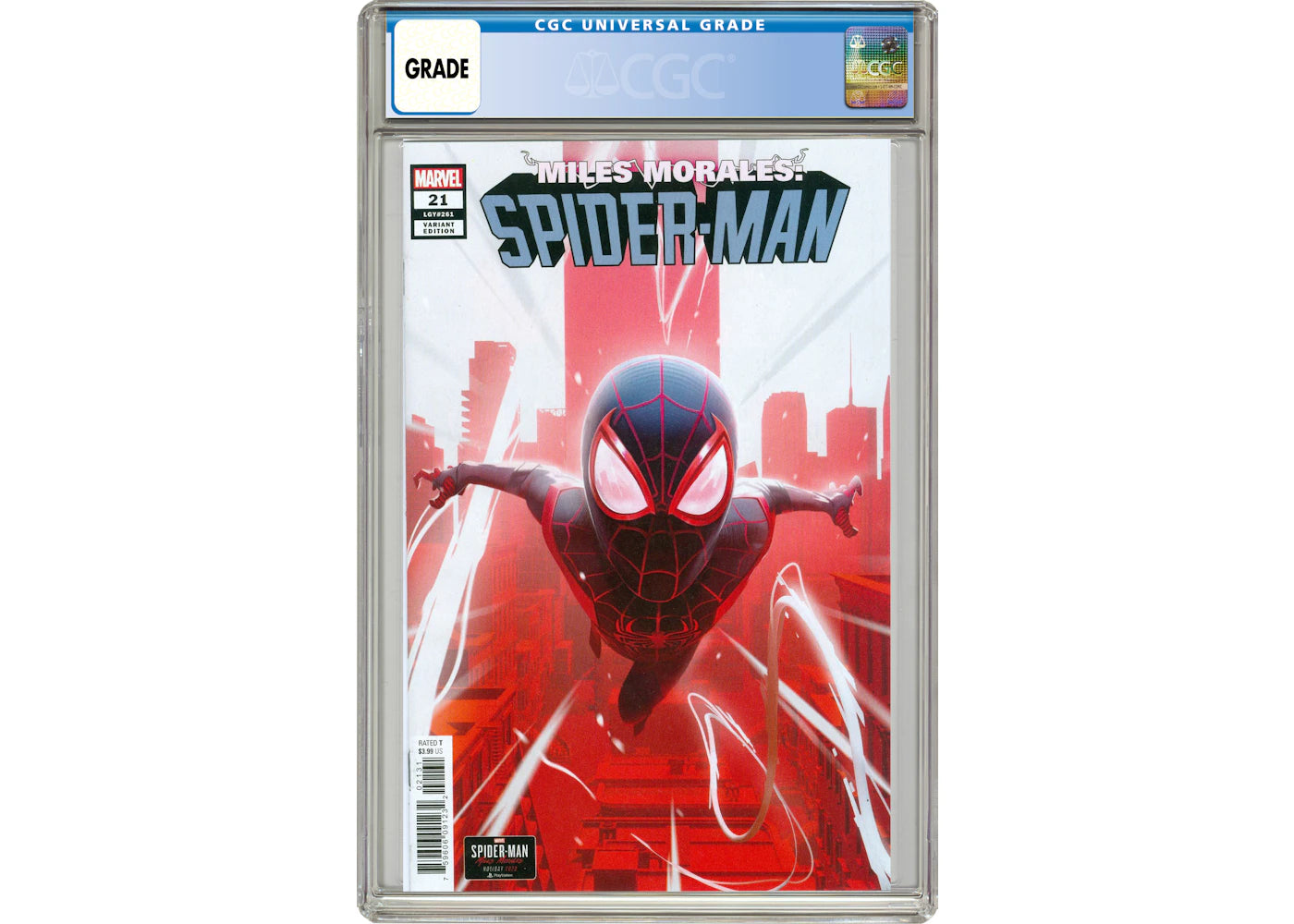 Marvel Miles Morales Spider-Man (2019 Marvel) #21C Comic Book CGC Graded
