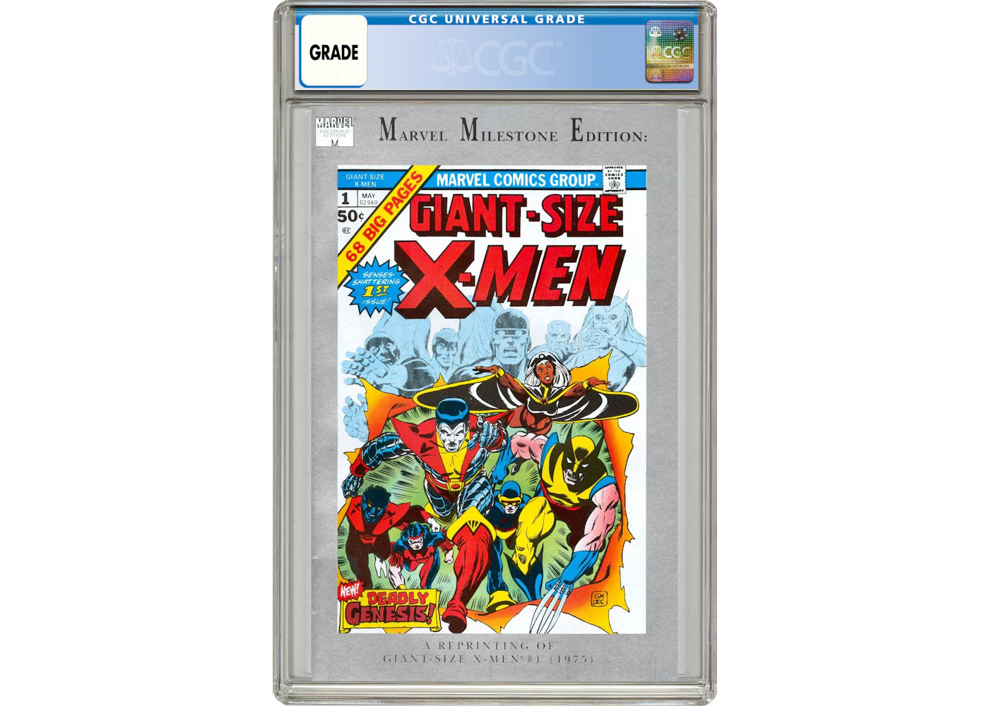 Marvel Milestone Edition Giant-Size X-Men (1991) #1 Comic Book CGC Graded